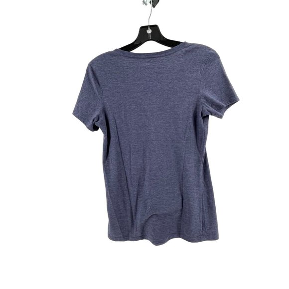 New England Patriots Football NFL Team Apparel Women's Blue Tee T Shirt Size S - Picture 5 of 8